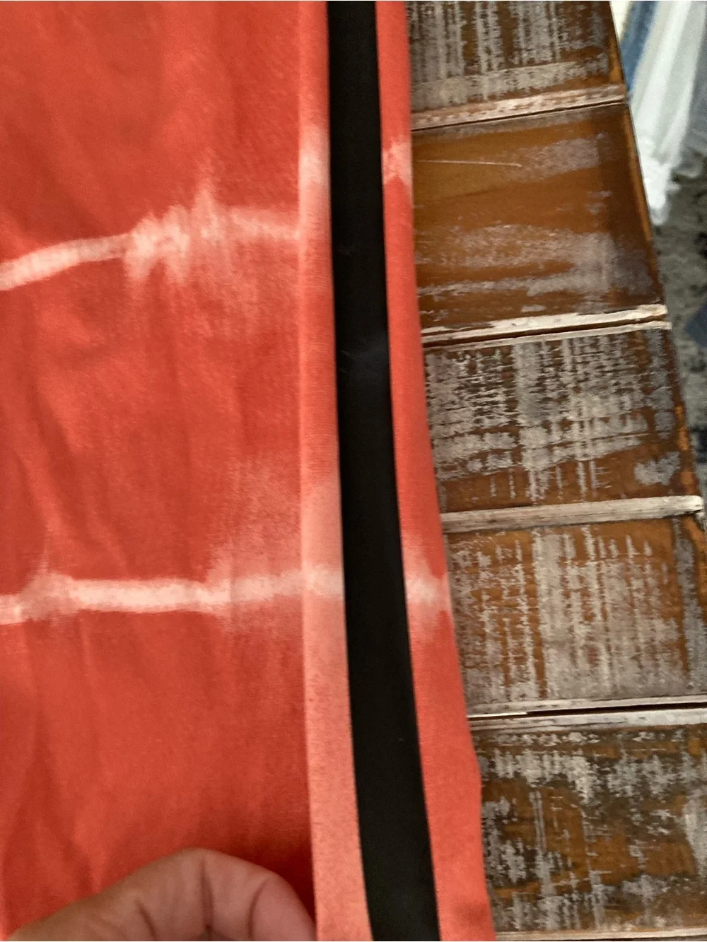 Nike Women’s plus size Coral and White Tie-Dye Leggings